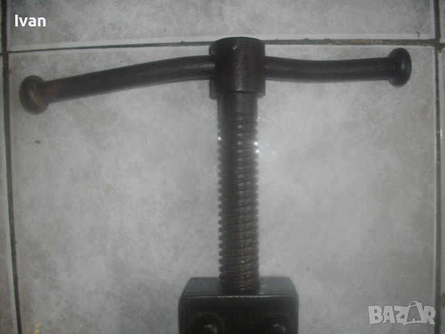 6,5 кг Заводско Тръбно Менгеме Старо Качество-Отлично-Захват 10-85мм-Немско-Масивно-Плътно Желязо, снимка 3 - Менгемета - 44682744