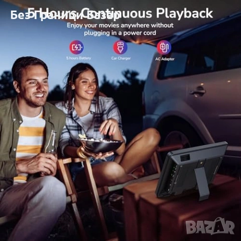 Нов Автомобилен DVD плейър 10.1 с HDMI USB TF карта за деца кола автомобил, снимка 4 - Друга електроника - 53018028