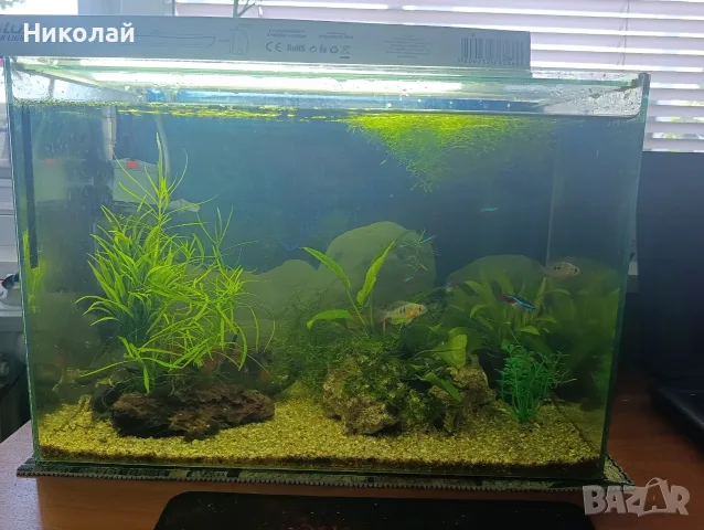 Продавам аквариум 40 л