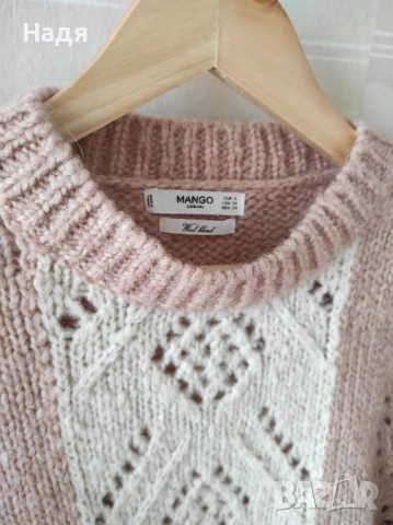Дамски пуловер Mango, снимка 3 - Блузи с дълъг ръкав и пуловери - 52114915