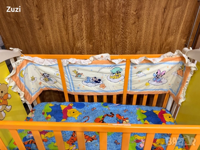 Детски матрак, протектор,  обиколници, чаршаф с ластик, снимка 10 - Кошарки - 52267905