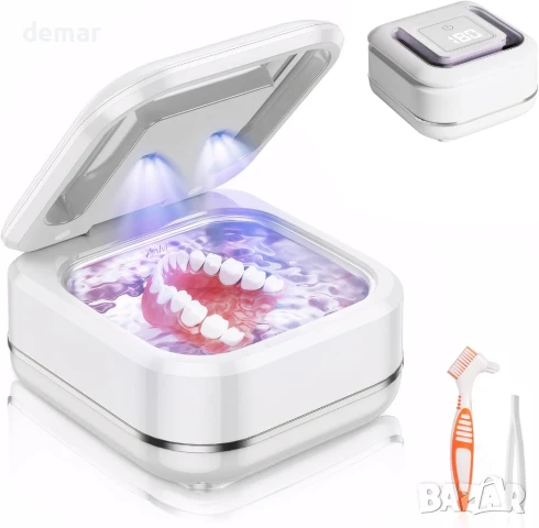 Ултразвукова машина за почистване на протези, 45kHz с UV светлина