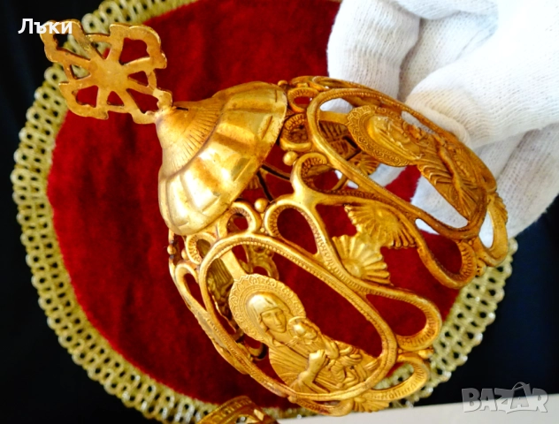 Висяща кадилница,кадило,кандило,Богородица. , снимка 5 - Антикварни и старинни предмети - 52817716