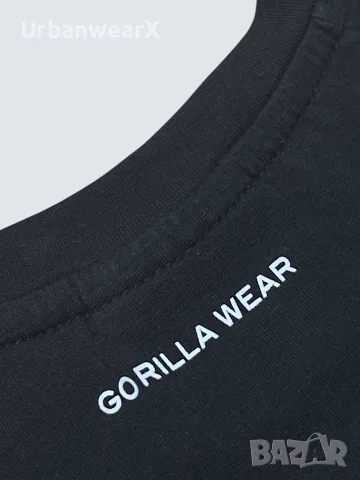 Мъжки спортен потник Gorilla wear размер L, снимка 4 - Спортни дрехи, екипи - 55867917