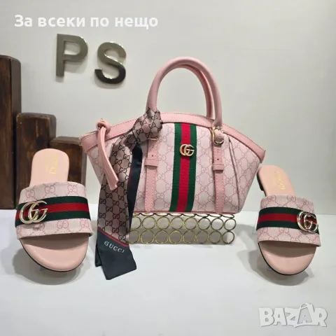 Gucci Дамски Чехли Гучи - Различни Цветове Код SEM-248, снимка 2 - Чехли - 55777098