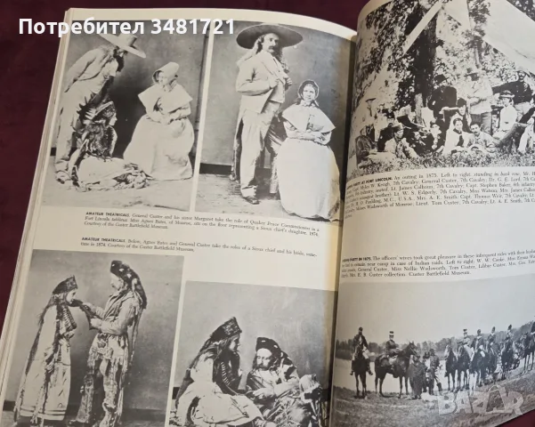 The Custer Album. A Pictorial Biography of General George A. Custer, снимка 13 - Биографии, мемоари и спомени - 55822564