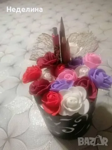 Цветя за поводи, снимка 3 - Изкуствени цветя - 56029642
