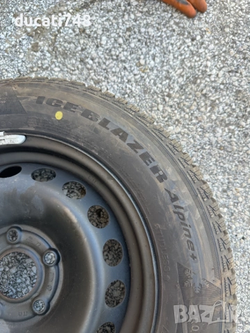 4бр. зимни гуми 195/65/15 Sailun Ice Blazer Alpine+ DOT3124, снимка 7 - Гуми и джанти - 54128160