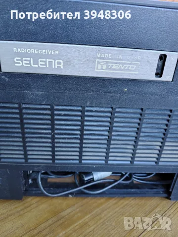 радио Селена производство СССР, снимка 4 - Радиокасетофони, транзистори - 56349054