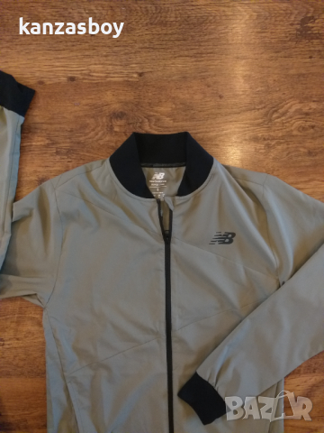 New Balance OLF Masculina - страхотно ръннинг горнище НОВО БЕЗ ЕТИКЕТ  С, снимка 3 - Спортни дрехи, екипи - 44658327