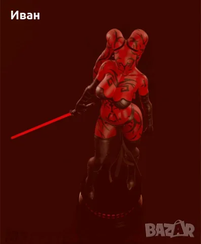 Star Wars Darth Talon New Handmade , снимка 2 - Колекции - 55828220