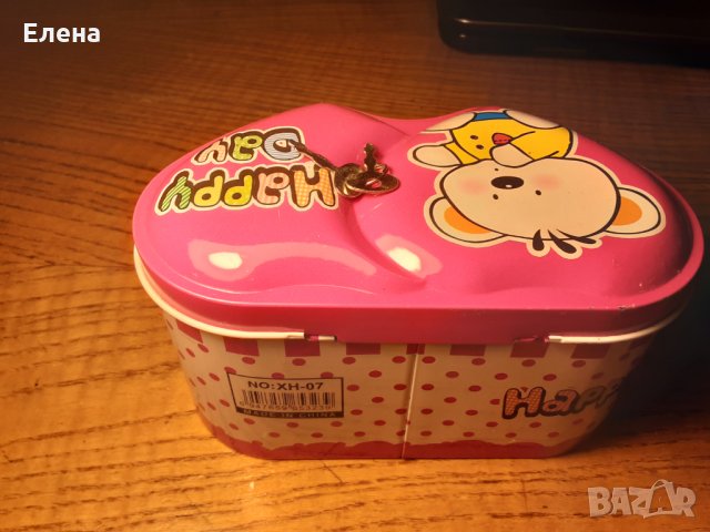 Детска метална касичка, снимка 5 - Други - 31291450