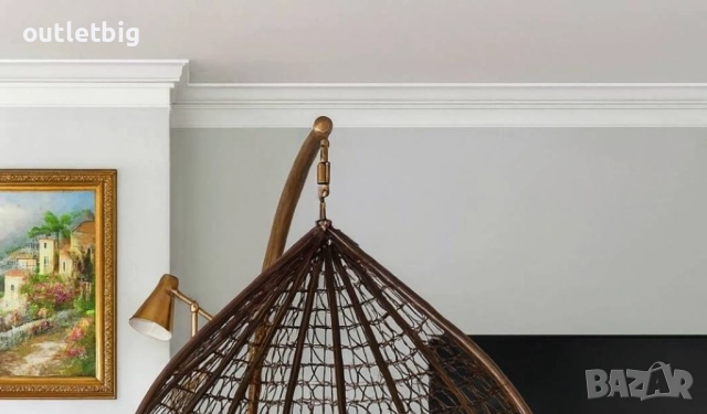 Люлка градинска висяща люлка тип гнездо,яйце–Промоция!, снимка 4 - Градински мебели, декорация  - 52232263