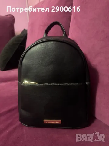 Дамска кожена раница, снимка 2 - Раници - 49564517