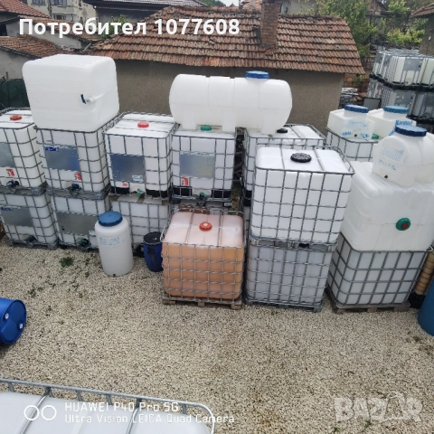 IBC контейнери 600 литра(80см/120см), снимка 16 - Други машини и части - 30679018