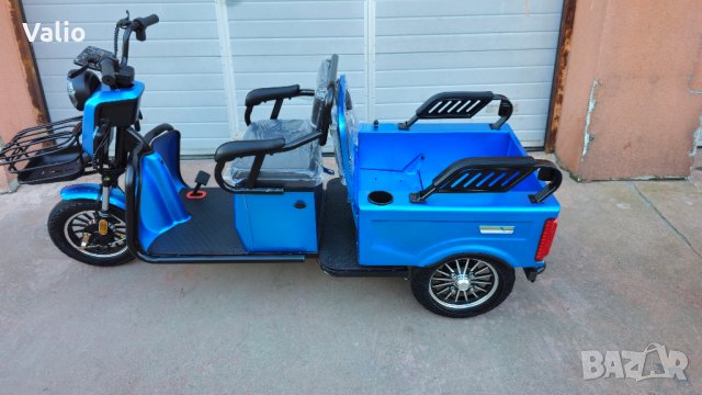 Триколка на ток А10 карго лукс , снимка 11 - Мотоциклети и мототехника - 44334637