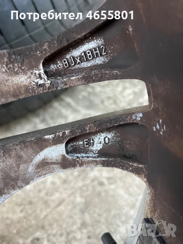 Джани с гуми 18 5х120, снимка 3 - Гуми и джанти - 52472747