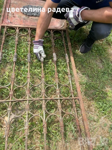 Ограда и врата от масивно ковано желязо, снимка 2 - Огради и мрежи - 50971587