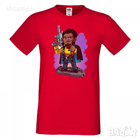 Мъжка тениска Star Wars Lando Star Wars Игра,Изненада,Подарък,Геймър, , снимка 6 - Тениски - 36809510