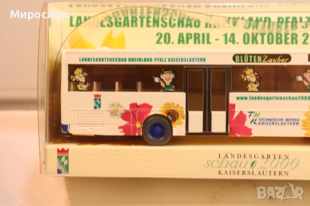 WIKING H0 1/87 MERCEDES BENZ АВТОБУС КОЛИЧКА МОДЕЛ, снимка 3 - Колекции - 54222613