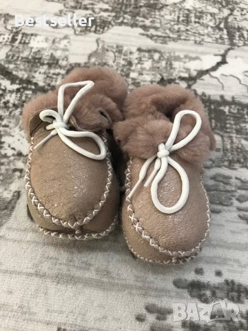 Бебешки Кожени Пантофки, снимка 1 - Бебешки обувки - 42249212