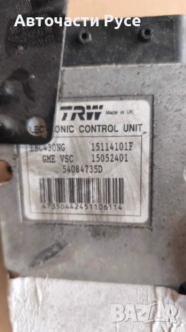 ABS модул за Opel Vectra C , TRW EBC430N , 15114101F , 15052401 , 54084735D, снимка 4 - Части - 52751682