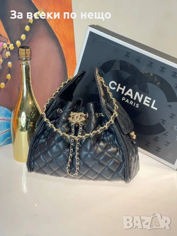 Chanel Дамска Чанта С Дръжка Синджир 20х27см - Налични Различни Цветове Код E66, снимка 12 - Чанти - 51004139