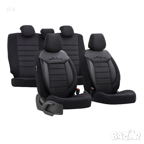 Тапицерия за кола с ортопедичен дизайн Comfortline, Калъфи за седалки