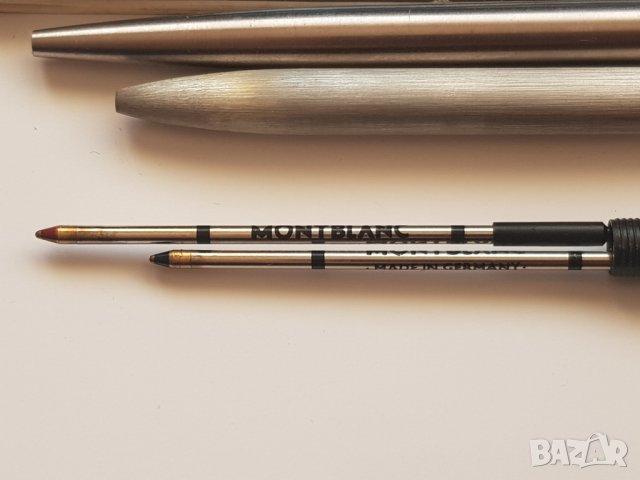 Комплект стари химикалки Montblanc с оригинална кутия, снимка 8 - Колекции - 34237870