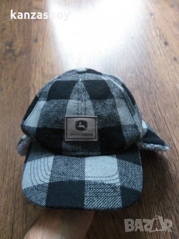 John Deere Ear Guard Winter Hat with Sherpa - страхотна зимна шапка, снимка 2 - Шапки - 35626849
