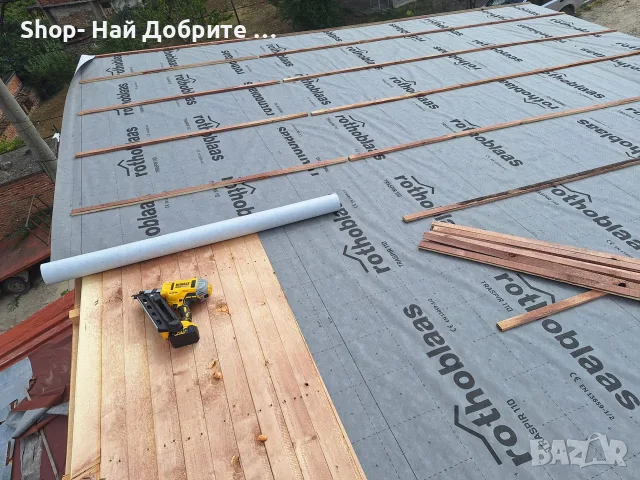 Дървени Навеси Перголи Покриви/ Продажба и боядисване на Ламперия, снимка 6 - Бояджийски услуги - 55779154