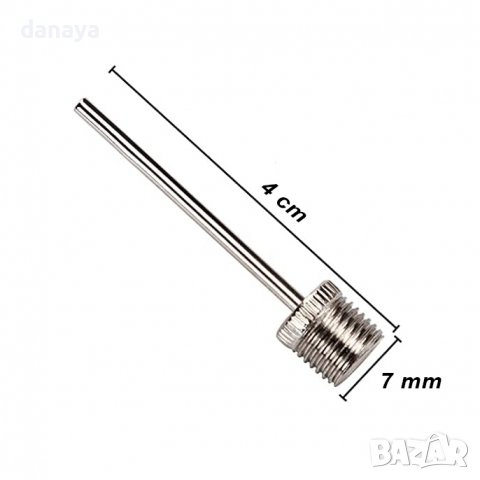 2782 Метална игла за помпане на топка, снимка 5 - Други инструменти - 36813497