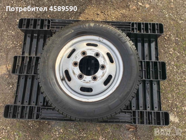 Резервна гума Michelin+джанта 16цола 6x170 ET115 за ДВОЙНИ ГУМИ Iveco Daily(2006-2025), снимка 4 - Гуми и джанти - 52826193