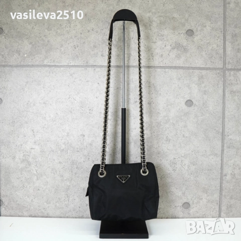 Prada оригинална дамска чанта , снимка 5 - Чанти - 52548198