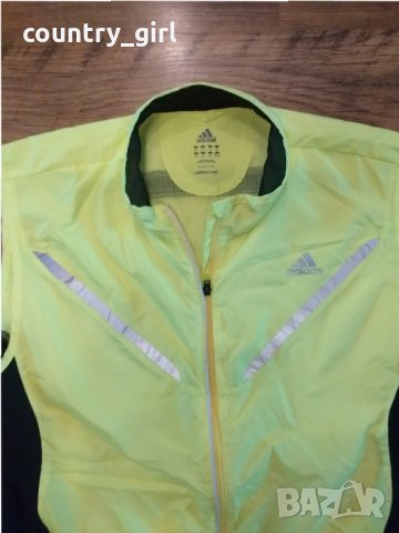 adidas Men's Gilet Yellow electricity - страхотен мъжки елек, снимка 5 - Спортни дрехи, екипи - 30347757
