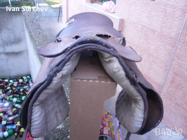 СТАРО СЕДЛО ОТ ПЕТДЕСТТЕ ГОДИНИ, снимка 5 - Други животни - 53256267