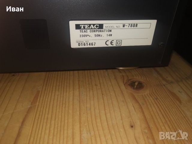 Teac  W-780R Двукасетъчен дек, снимка 6 - Декове - 42600269