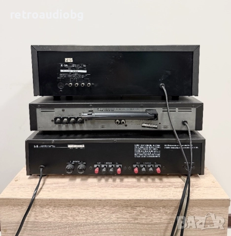 🔉Ретро аудио система сет LUXMAN - усилвател, дек, тунер + тонколони Jamo🔉, снимка 4 - Аудиосистеми - 52664885