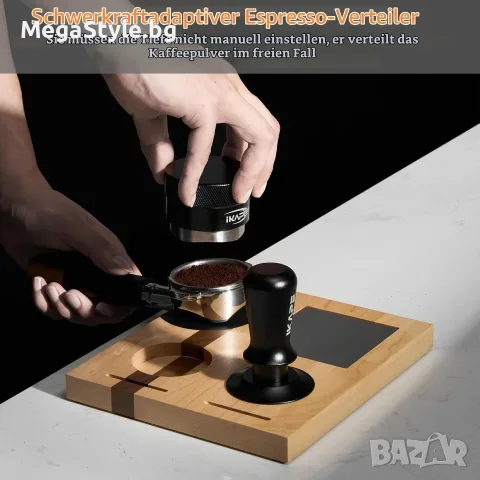 IKAPE Gravity Adaptive 58 mm – еспресо левелер, снимка 3 - Кафе машини - 55938909