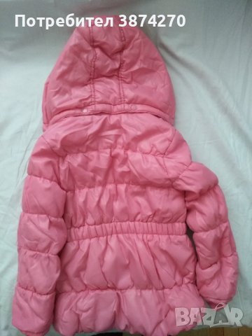 Детско яке за момиче размер 116 H&M, снимка 2 - Детски якета и елеци - 42675038