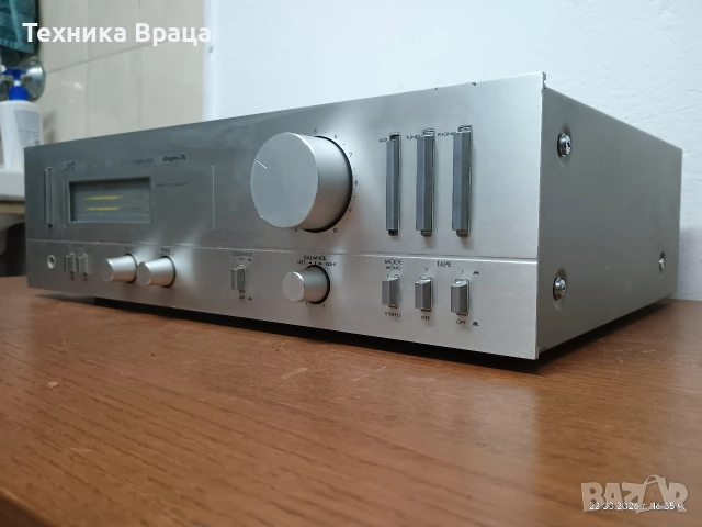 JVC A-X1. Японски стерео интегриран усилвател. Изпращам видео. , снимка 3 - Ресийвъри, усилватели, смесителни пултове - 53937611