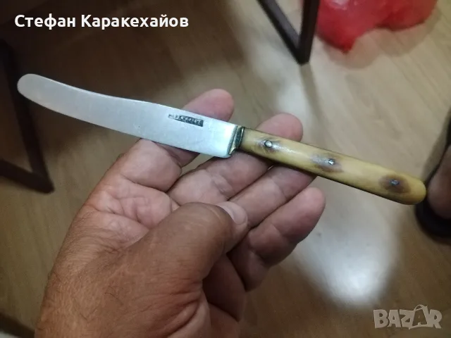 Стари трапезни ножчета, снимка 2 - Антикварни и старинни предмети - 56238267