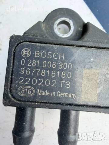 0281006300, 9677816180 сензор за налягане от Toyota Proace City 1.5 D4D, снимка 6 - Части - 56008397
