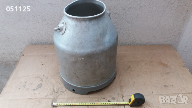 стар алуминиев гюм за мляко, 30 литра , снимка 10 - Антикварни и старинни предмети - 44529675