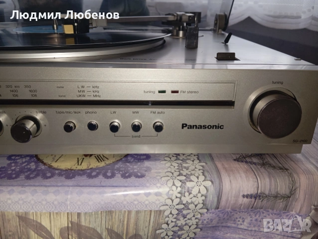 Комбо грамофон ,радио и касетофон Panasonic SG 2100, снимка 12 - Аудиосистеми - 53938333