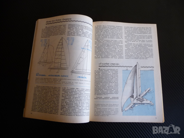 Катери и яхти 4/1989 година плаване кораби лодки моряци море, снимка 2 - Списания и комикси - 36540695