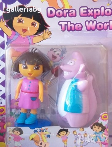 Комплект с фигурки на Дора изследователката (Dora the Explorer)