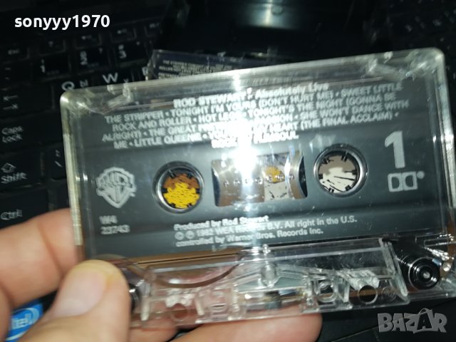 Rod Stewart-Absolutely Live-ORIGINAL TAPE 2002241028, снимка 9 - Аудио касети - 44381961