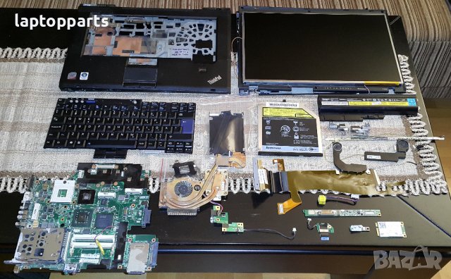 Lenovo W500 на части