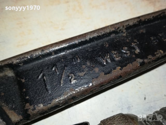 WEST GERMANY-1 1/2-ЯК РАЗДВИЖЕН КЛЮЧ 40СМ 2910231250, снимка 9 - Ключове - 42765971